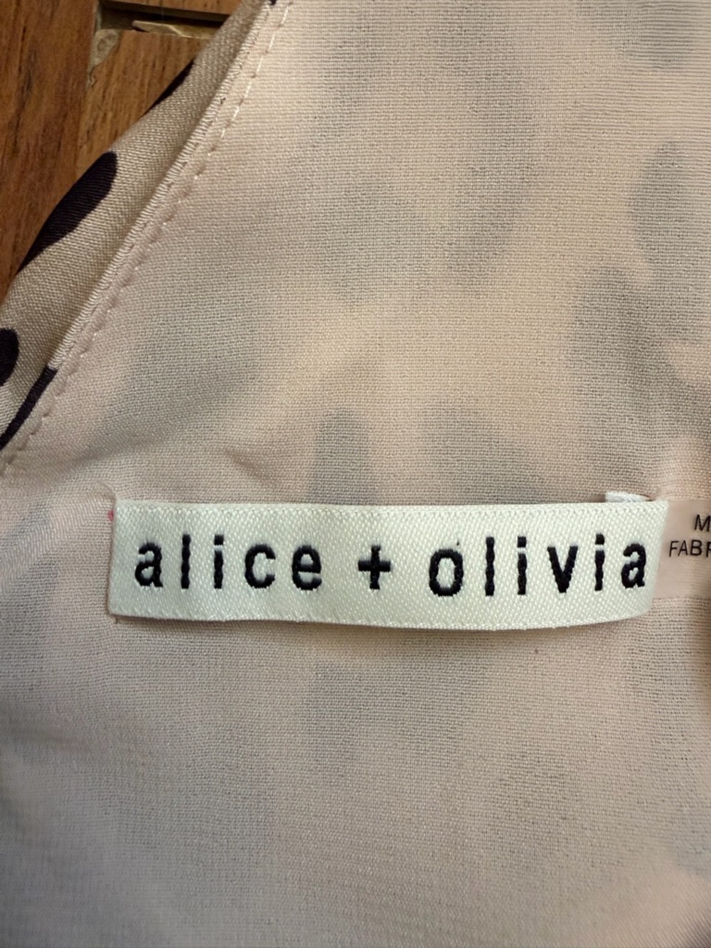 Alice + Olivia Frenchie handkerchief leopard halter top - Picture 5 of 11
